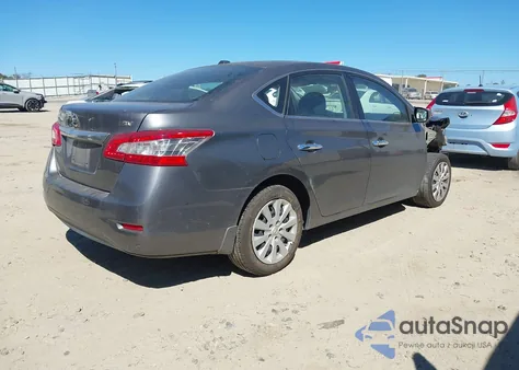 2015 Nissan Sentra Sv z USA, uszkodzony, nr VIN 3N1AB7AP0FL644390